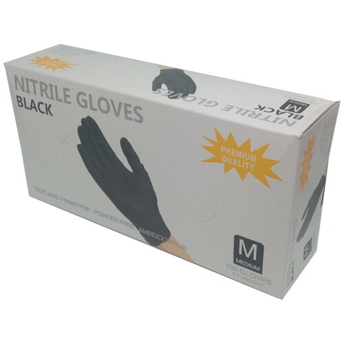   100(50) Nitrile Gloves, ,  M,  450