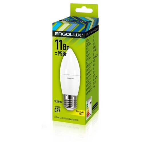     Ergolux LED-C35-11W-E27-3K,  920