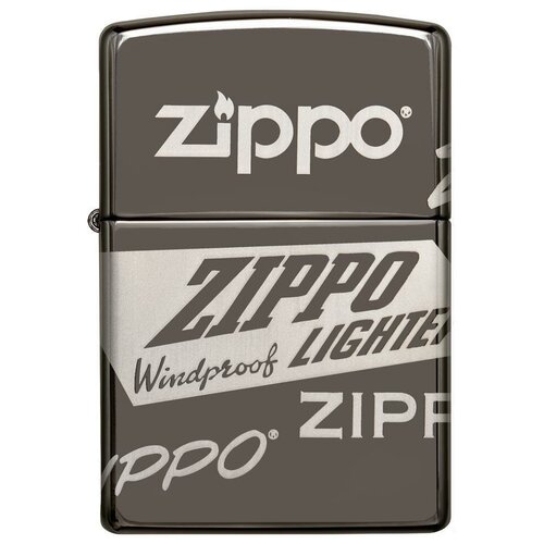    ZIPPO Classic 49051 ZIPPO Logo Design   Black Ice -  ZIPPO,  6660