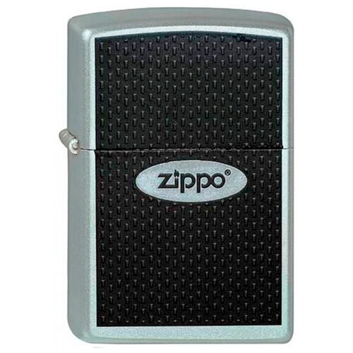    ZIPPO Classic 205 Zippo Oval   Satin Chrome,  4090