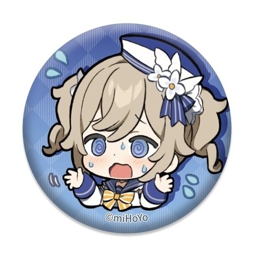  Genshin Impact   Chibi Expressions Character Can Badge Barbara 6974696616583,  299