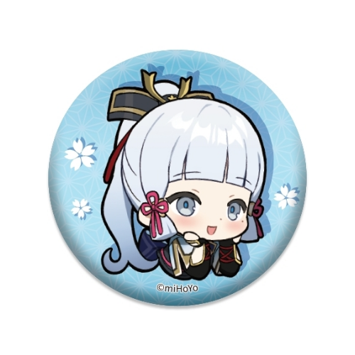  Genshin Impact   Chibi Expressions Character Can Badge Kamisato Ayaka 6974696611281,  269