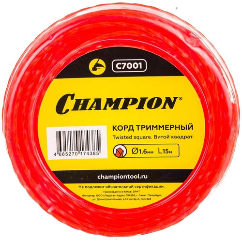    CHAMPION Twisted Square 1,6 15  ,  534