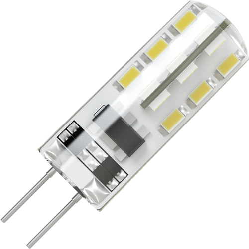   LUNA LED silicon G4 2.5W 4000K 12V ?11*27mm 300Lm,  60