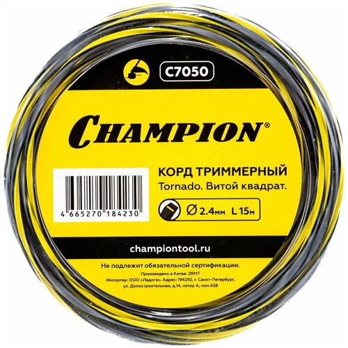   CHAMPION Tornado 2.4* 15,  215