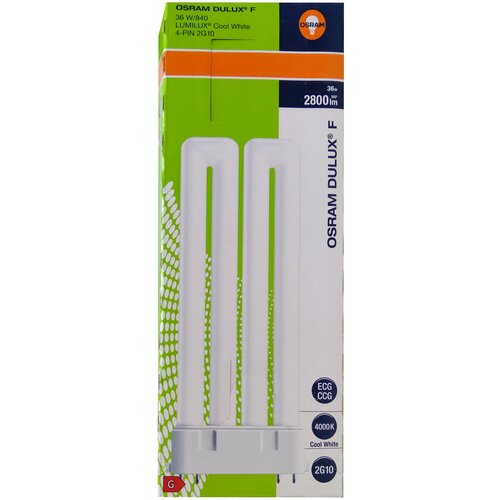 ����� �������������� Osram DULUX F 36W/21-840 2G10 �������� �����, �������� 1��, ���� 1117�
